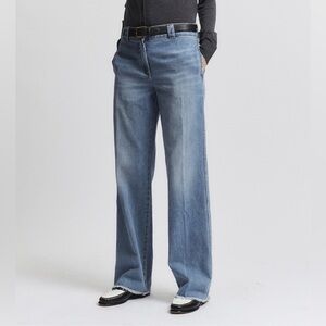 Saint Art Nessa Denim Pant Medium Wash Relaxed Fit Trouser Casual Women’s Small